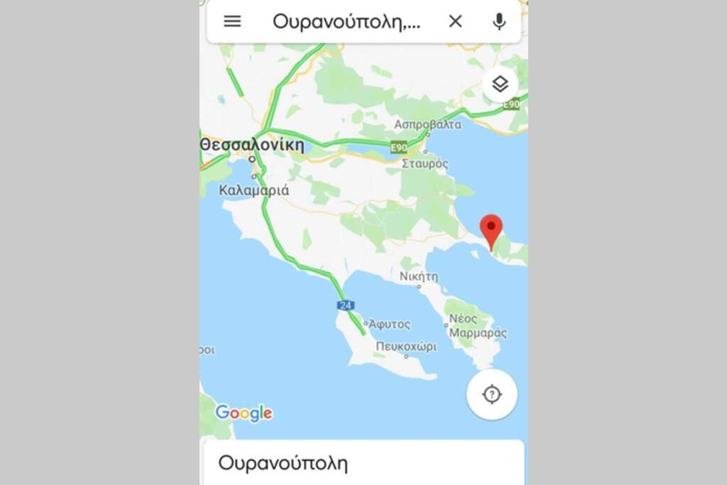 Zefis Appartment Урануполи Екстериор снимка